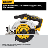DeWalt DCS565B 20V MAX Brushless Cordless 6 1/2 in. Circular Saw (Tool-Only)