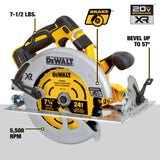 DeWalt DCS570B 7 1/4" 20V MAX Cordless Circular Saw (Tool Only)