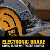 DeWalt DCS573B 20V MAX* 7-1/4 IN. BRUSHLESS CORDLESS CIRCULAR SAW WITH FLEXVOLT ADVANTAGE (TOOL ONLY)