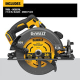 DeWalt DCS578B FLEXVOLT 60V MAX* BRUSHLESS 7-1/4 IN. CORDLESS CIRCULAR SAW WITH BRAKE (TOOL ONLY)