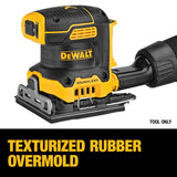 DEWALT DCW200B 20V MAX XR Brushless Cordless 1/4 Sheet Variable Speed Sander (Tool Only)