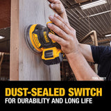 DeWalt DCW210B 20V MAX* XR 5 IN. BRUSHLESS CORDLESS VARIABLE-SPEED RANDOM ORBITAL SANDER (TOOL ONLY)
