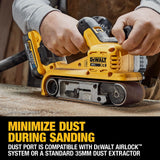 DeWalt DCW220B 20V MAX* XR Brushless Cordless Belt Sander (Tool Only)