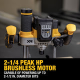 DeWalt DCW620B 20V MAX* XR Brushless Cordless 2-1/4 Peak HP Plunge Router (Tool Only)