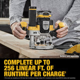 DeWalt DCW620B 20V MAX* XR Brushless Cordless 2-1/4 Peak HP Plunge Router (Tool Only)