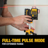DeWalt DW089LR 12V 3 X 360 Degree Red Line Laser