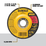 DeWalt DW4514 4-1/2" X 1/4" X 7/8" General Purpose Metal Grinding Wheel