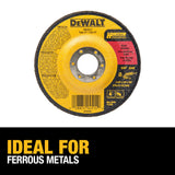 DeWalt DW4514 4-1/2" X 1/4" X 7/8" General Purpose Metal Grinding Wheel
