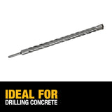 DeWalt DW5466 1" X 16" X 18" Rock Carbide SDS Plus Hammer Bit