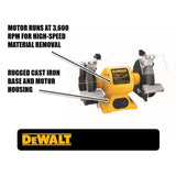 DEWALT DW758 8 In. Bench Grinder