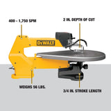 DeWalt DW788 20" Heavy-Duty Variable-Speed Scroll Saw