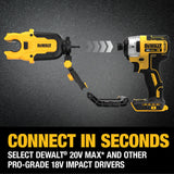 DEWALT DWACPRIR IMPACT CONNECT Copper Pipe Cutter Attachment
