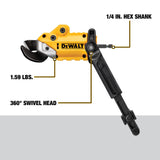 DEWALT DWASHRIR IMPACT READY SHEARS ATTACHMENT 18 GAUGE
