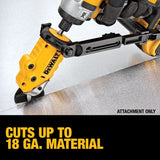 DEWALT DWASHRIR IMPACT READY SHEARS ATTACHMENT 18 GAUGE