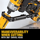 DEWALT DWASHRIR IMPACT READY SHEARS ATTACHMENT 18 GAUGE