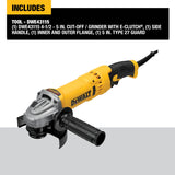 DeWalt DWE43115 13-Amp Corded 4-1/2 in. to 5 in. Angle Grinder
