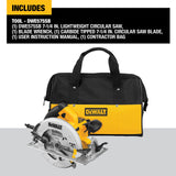 DeWalt DWE575SB 7-1/4" Lightweight Circular Saw With Electric Brake