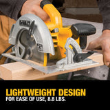 DeWalt DWE575SB 7-1/4" Lightweight Circular Saw With Electric Brake