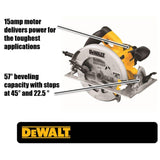 DeWalt DWE575SB 7-1/4" Lightweight Circular Saw With Electric Brake