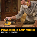 DeWalt DWE6421K 5" Random Orbit Sander, Single Speed, H & L Pad