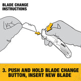 DeWalt DWHT10035L Folding Retractable Utility Knife