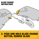 DeWalt DWHT10035L Folding Retractable Utility Knife