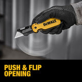 Dewalt DWHT10990 DEWALT ATOMIC COMPACT SERIES Push and Flip Folding Utility Knife