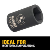DeWalt DWMT75118OSP Mechanics 6 Point 1/2" Drive Impact Socket 5/8" SAE