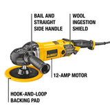 DeWalt DWP849X 7" / 9" Variable Speed Polisher With Soft Start