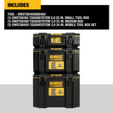 DEWALT DWST08300 TOUGHSYSTEM 2.0 LARGE TOOLBOX