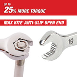Milwaukee 48-22-9513 15pc Metric Flex Head Ratcheting Combination Wrench Set
