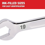 Milwaukee 48-22-9515 15-Piece Combination Wrench Set - Metric
