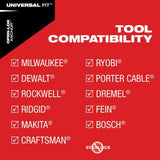Milwaukee 49-10-9122 Multi-Tool Oscillating Blade Pack (5-Piece)