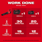 Milwaukee 3017-21HD M18 FUEL Blower Kit