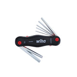 Wiha 35195 PocketStar Fold Out Hex 7 Piece Metric Set 2mm-8mm
