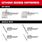 Milwaukee 48-89-4875 5 Pc SHOCKWAVE Impact Duty Metric Drill and Tap Bit Set