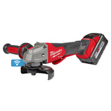 Milwaukee 2882-22 M18 FUEL 4-1/2" / 5" Braking Grinder w/ ONE-KEY Paddle Switch, No Lock