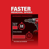 Milwaukee 2960-22R M18 FUEL 3/8" Mid-Torque Impact Wrench w/ Friction Ring Kit