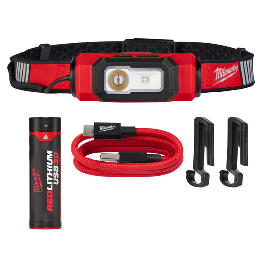 Milwaukee 2116-21 REDLITHIUM USB BEACON Hard Hat Light