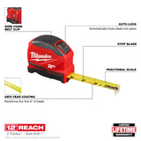 Milwaukee 48-22-1825 25ft Auto-Lock Tape Measure