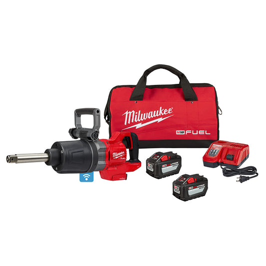 Milwaukee 2869-22HD M18 FUEL 1 in. D-Handle Ext Anvil High Torque Impact Wrench w/ ONE-KEY Kit