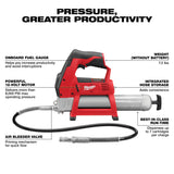 Milwaukee 2646-20 M18 2-Speed Grease Gun