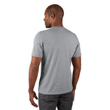 Milwaukee 603G-M FREEFLEX Hybrid Work Tee - Short Sleeve - Gray M