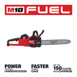 Milwaukee 2727-21HD M18 FUEL 16 in. Chainsaw Kit