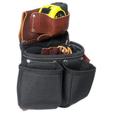 Occidental B8018DB OXYLIGHTS 3 POUCH TOOL BAG WITH TAPE HOLDER - Black