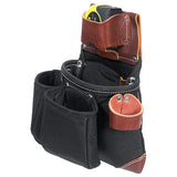 Occidental B8018DB OXYLIGHTS 3 POUCH TOOL BAG WITH TAPE HOLDER - Black