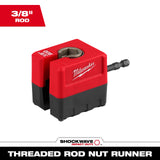 Mlwaukee 48-32-2391 SHOCKWAVE Impact Duty 3/8" Threaded Rod Nut Runner