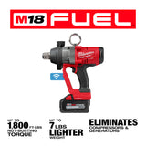Milwaukee 2867-22 M18 FUEL 1" High Torque Impact Wrench w/ ONE-KEY Kit