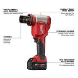 Milwaukee 2676-23 M18 FORCE LOGIC 10-Ton Knockout Tool 1/2 in. to 4 in. Kit