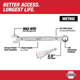 Milwaukee 48-22-9516 15pc Ratcheting Combination Wrench Set - Metric